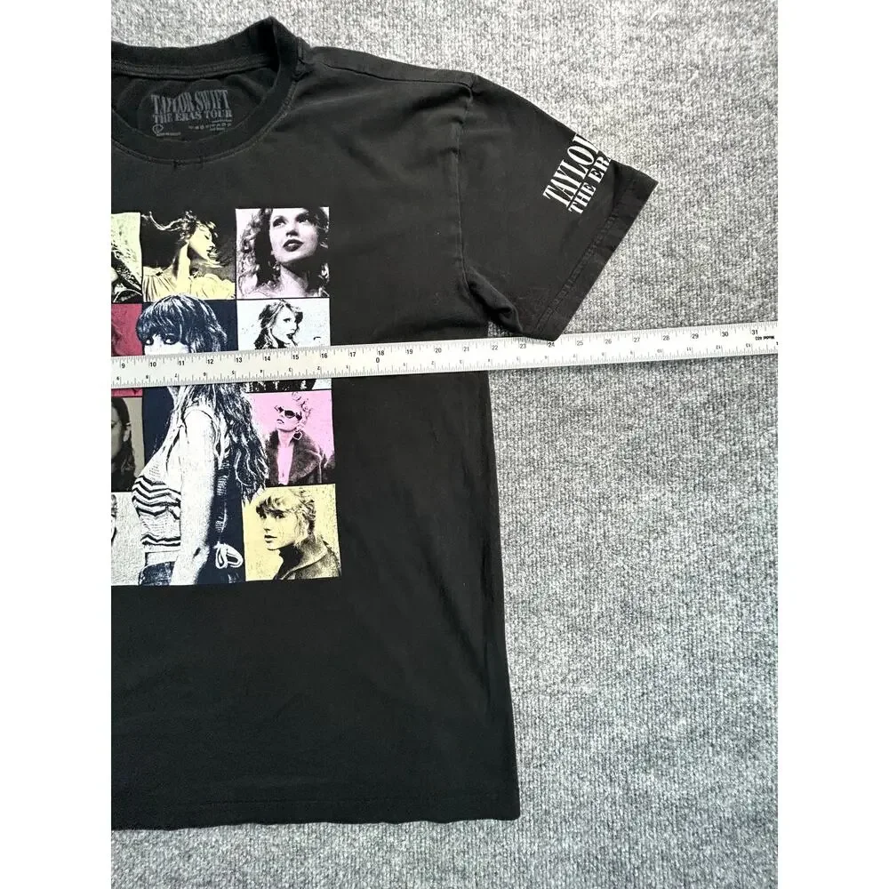 Taylor Swift The Eras Tour Black Graphic Concert T Shirt Adult Large Tour Merch - Picture 6 of 10